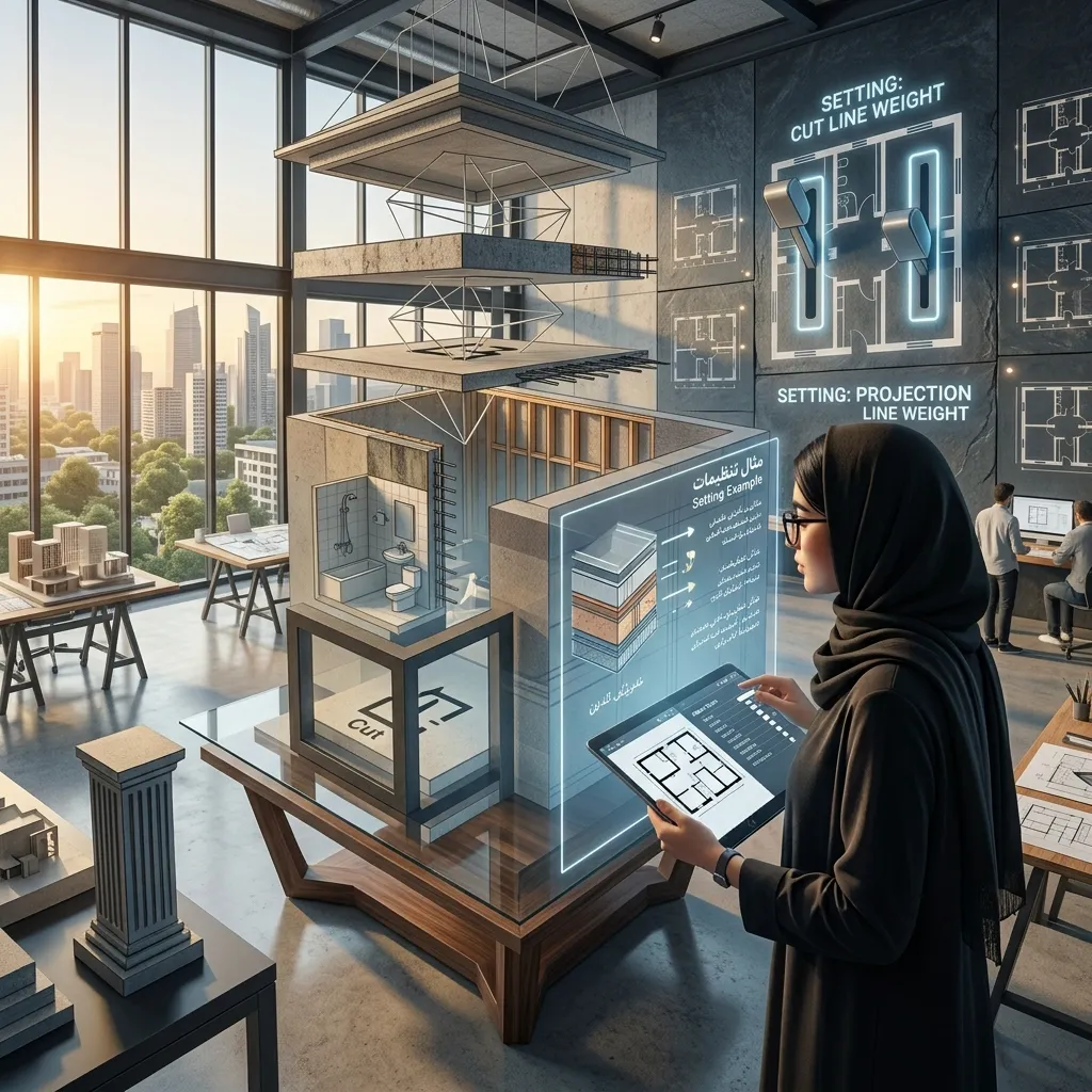 مثال تنظیم ضخامت